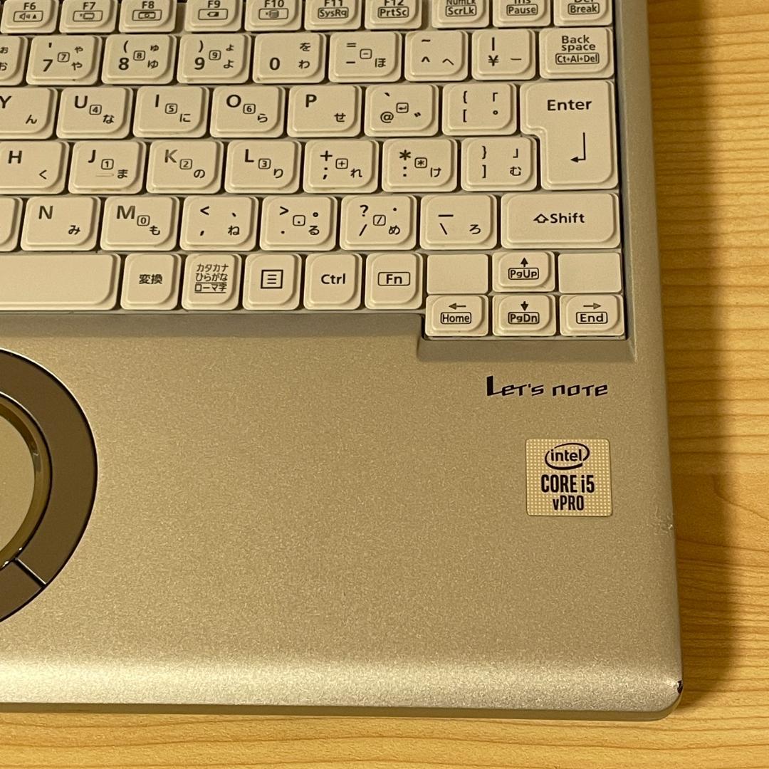 バッテリー良好 レッツノート i5 第10世代 8GB 256GB CF-SV9