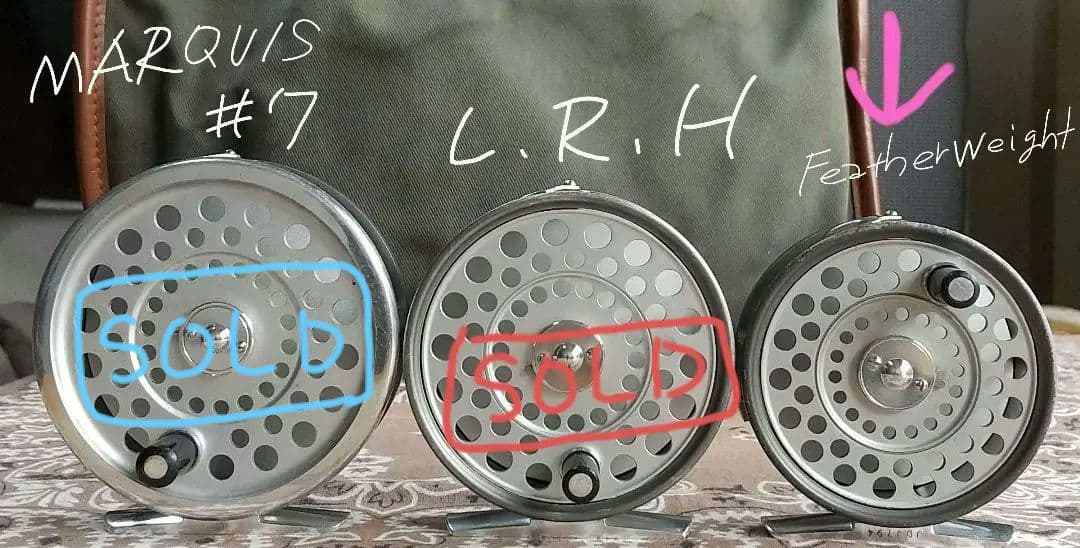 「HARDY 」 \" the featherweight \"　 FLYREEL