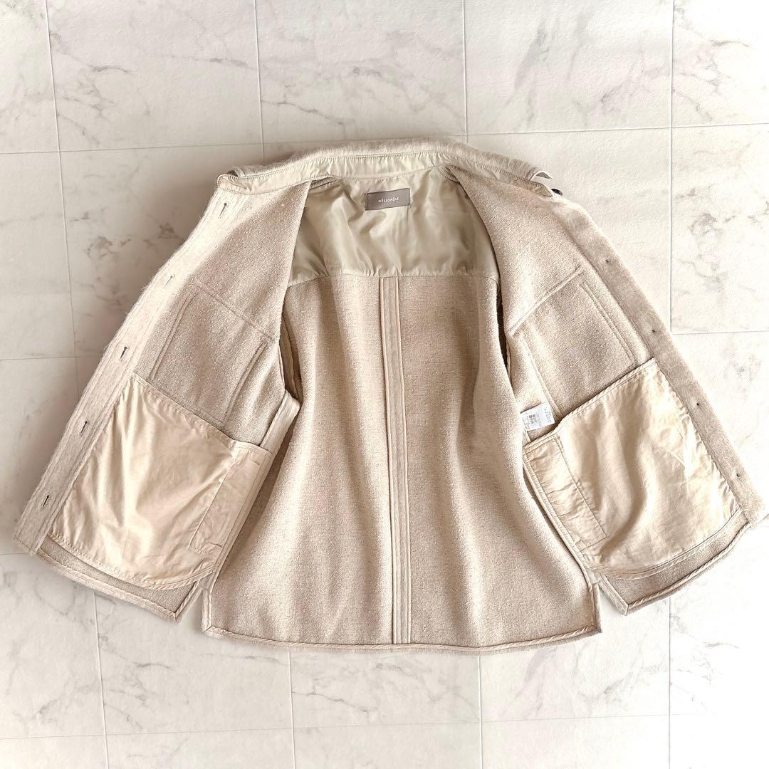 現行品✨エリオポール　　CPOシャツブルゾン　ベージュ