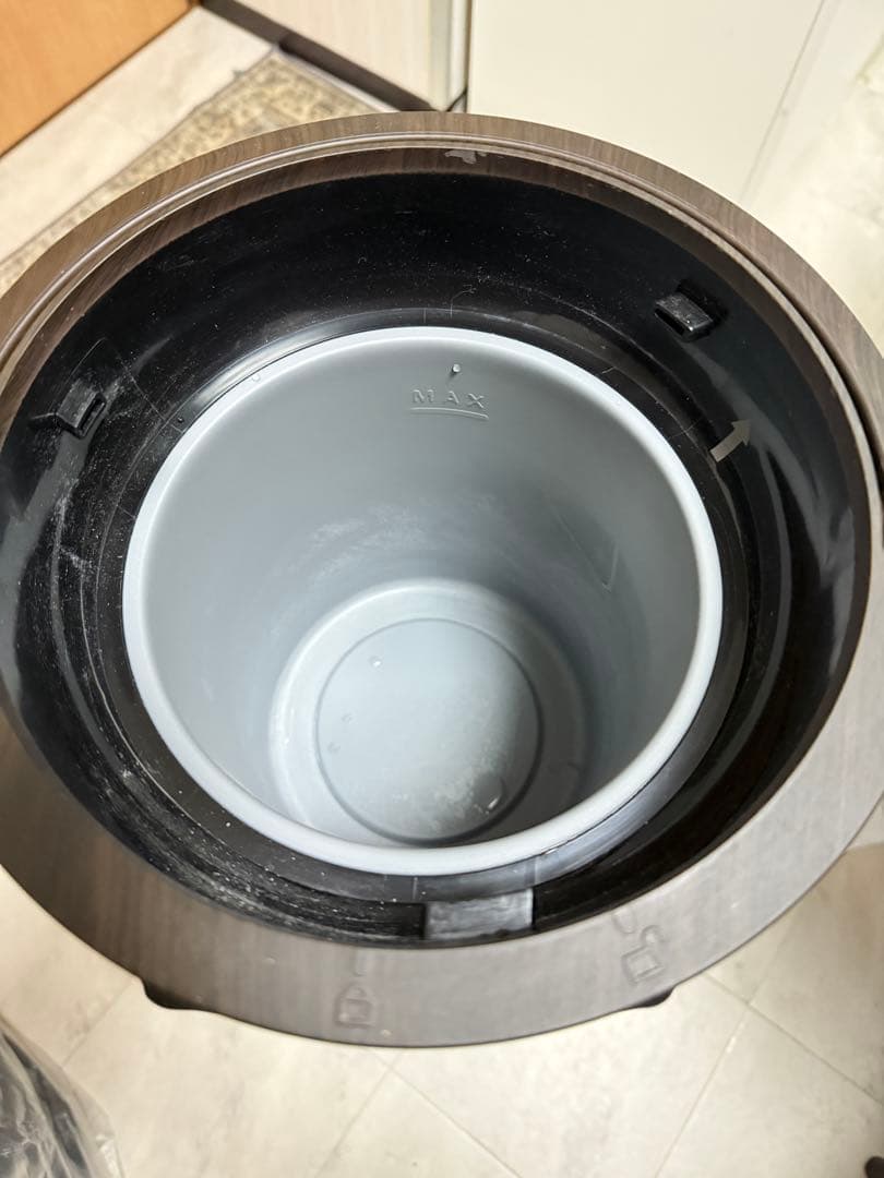 STEAM POT ブラック 置き型加湿器 3ℓスリーアップ