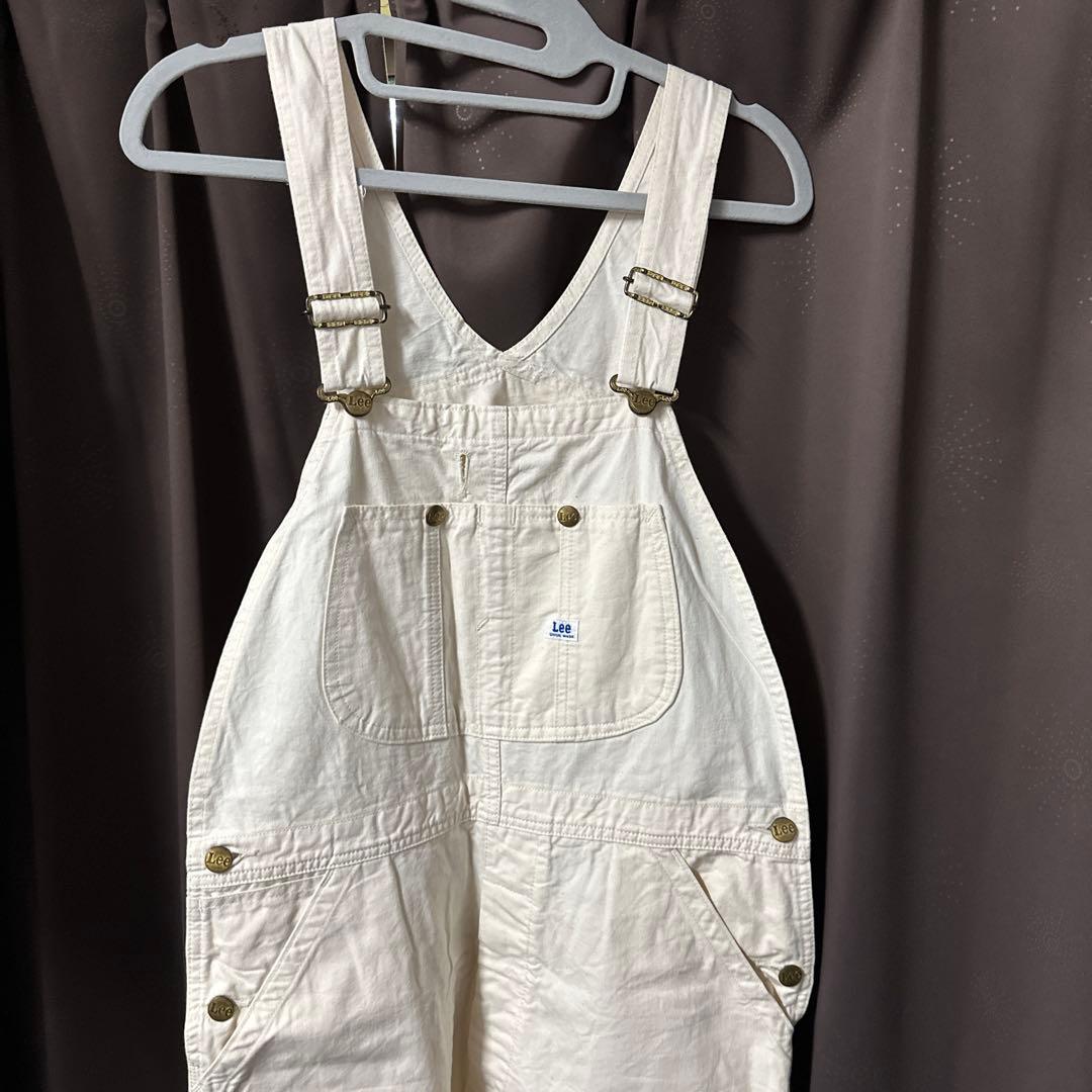 Lee ホワイトオーバーオール