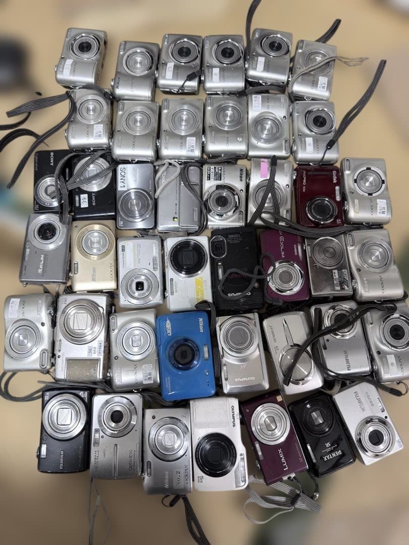 コンパクトデジタルカメラ多数セット44個