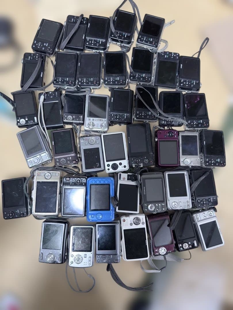 コンパクトデジタルカメラ多数セット44個