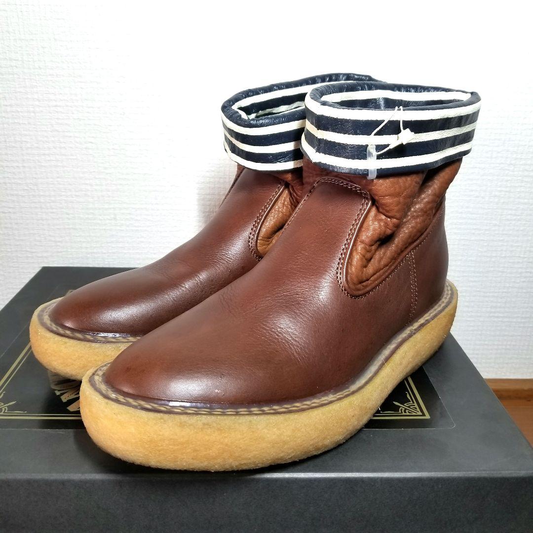 【美品】kapital キャピタル リンクルポパイブーツ　23.0～23.5