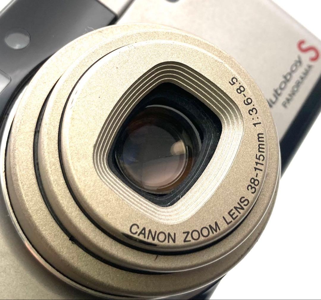 【完動品 美品】Canon Autoboy S PANORAMA 動作確認済 2