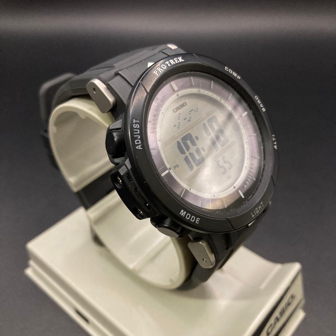 即決 CASIO カシオ PRO TREK タフソーラー 腕時計 PRG-30