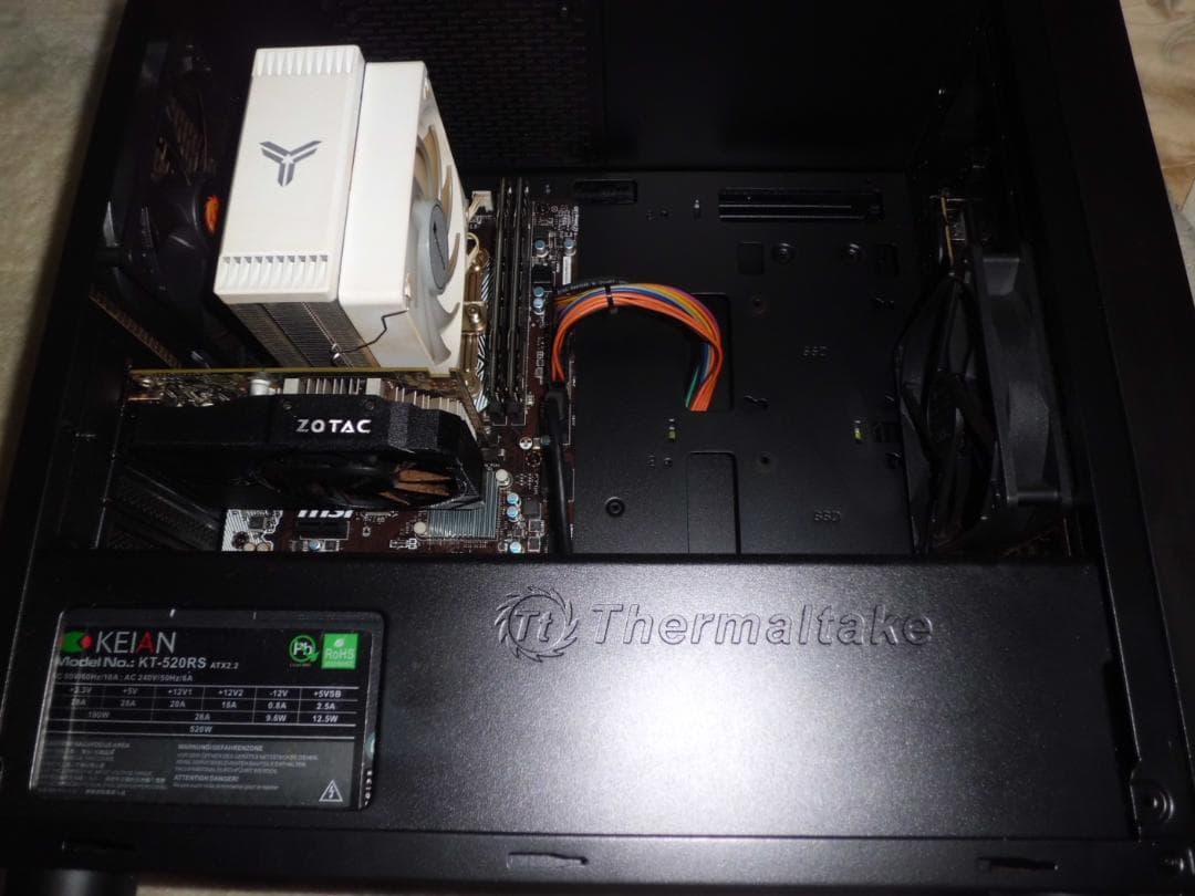【現状品】自作デスクトップPC i5-7500 16G