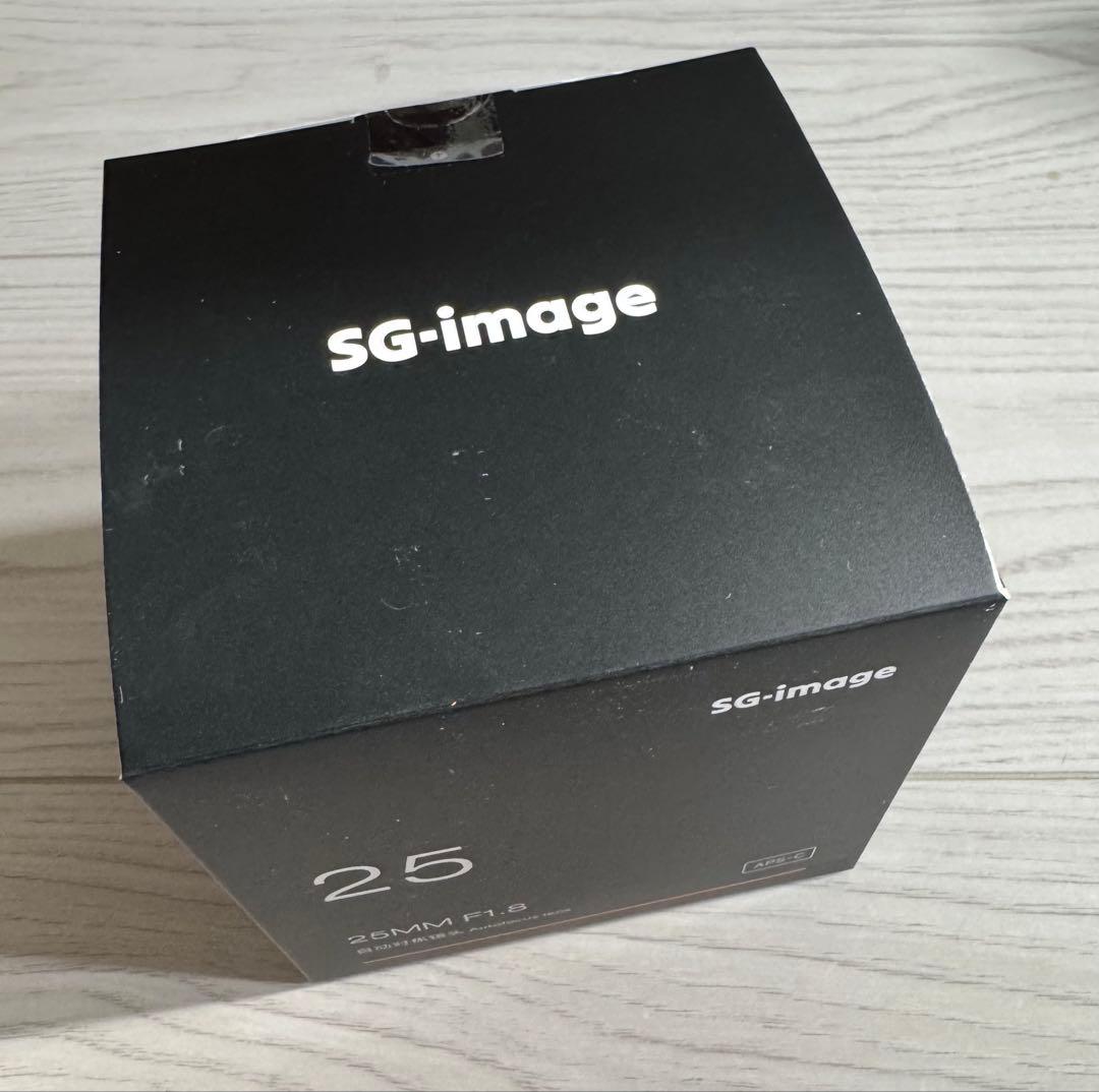 SGimage AF 25mm F/1.8 FUJIFILM X Mount 黒