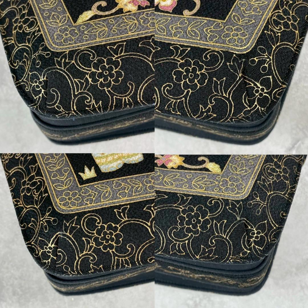 未使用級✨京都オカジマ 和装バッグ ゾウ刺繍 ハンドバッグ フォーマル