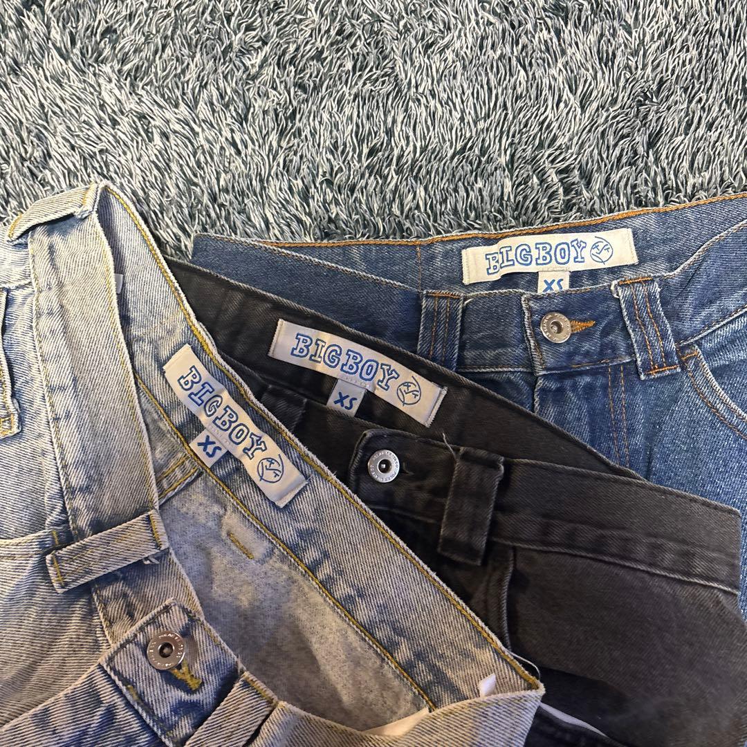 POLAR SKTE bigboy 旧ロゴ　3色まとめ売り　XSゴールデンサイズ