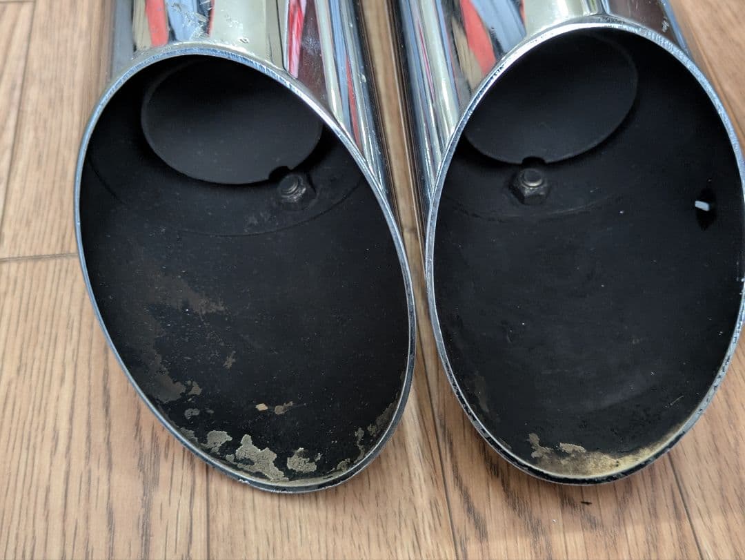 モーターステージ　76スラッシュ　スポーツスター　マフラー　スリップオン　ブラス