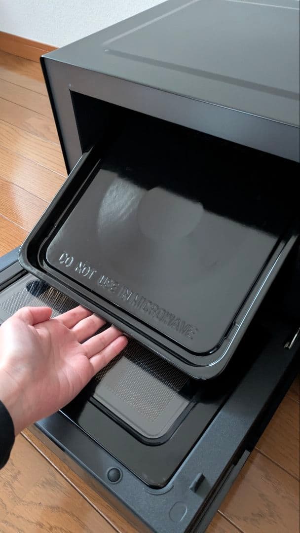 【まさ】SHARP オーブンレンジ ブラック ress7ab 美品