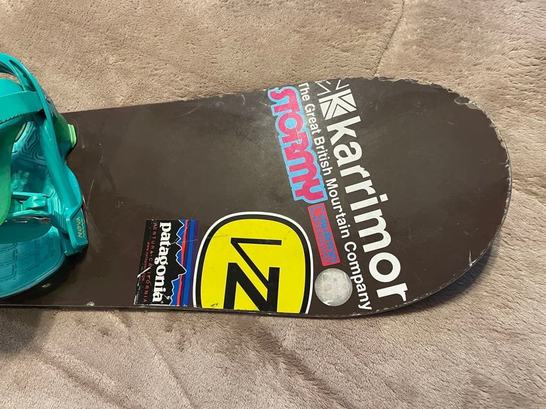 バートン⭐︎スノーボード板&ビンディングセット