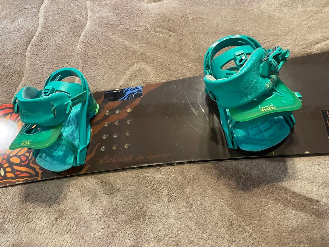 バートン⭐︎スノーボード板&ビンディングセット