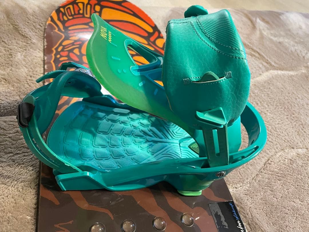 バートン⭐︎スノーボード板&ビンディングセット