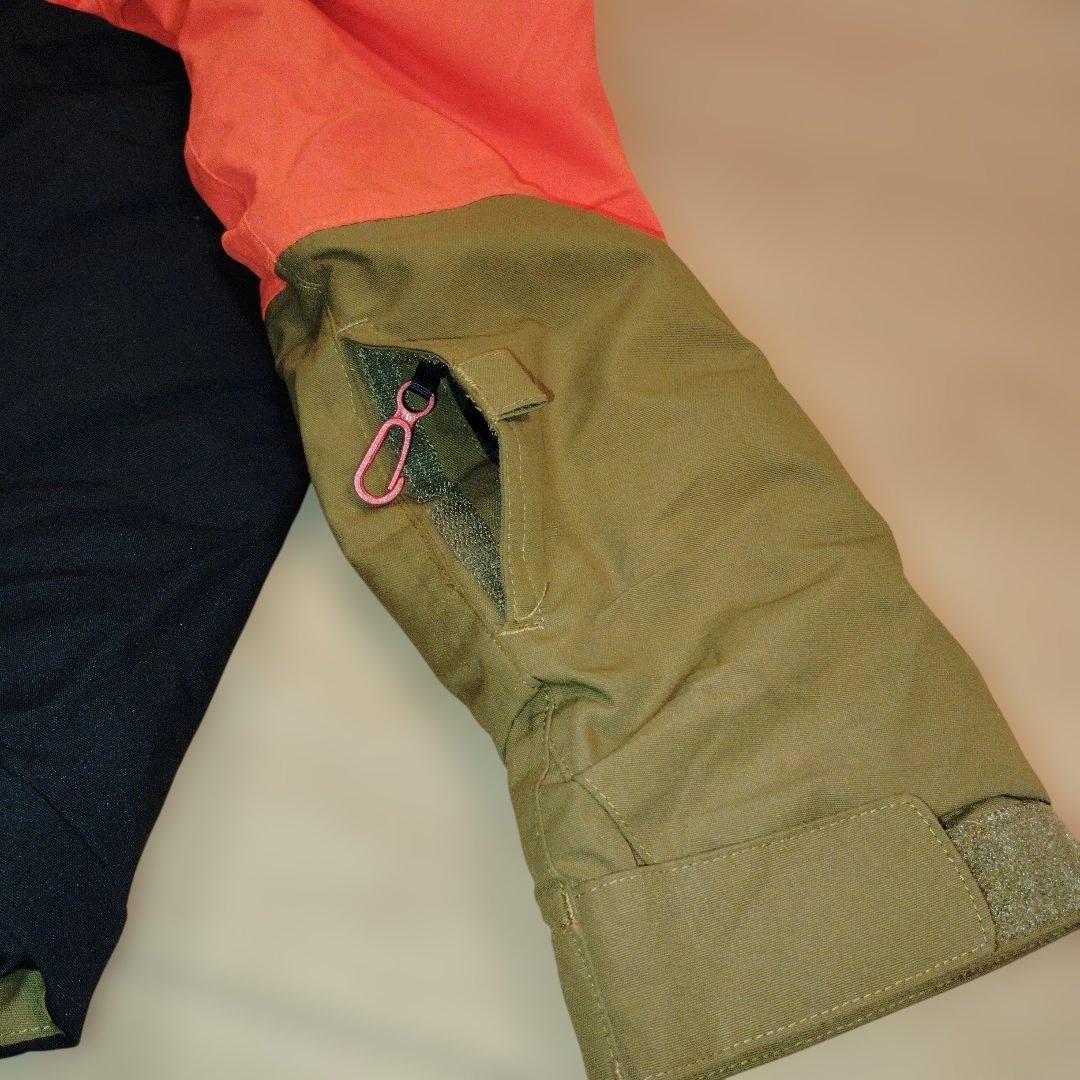 686 スノーボードウェア ユース オレンジ/黒