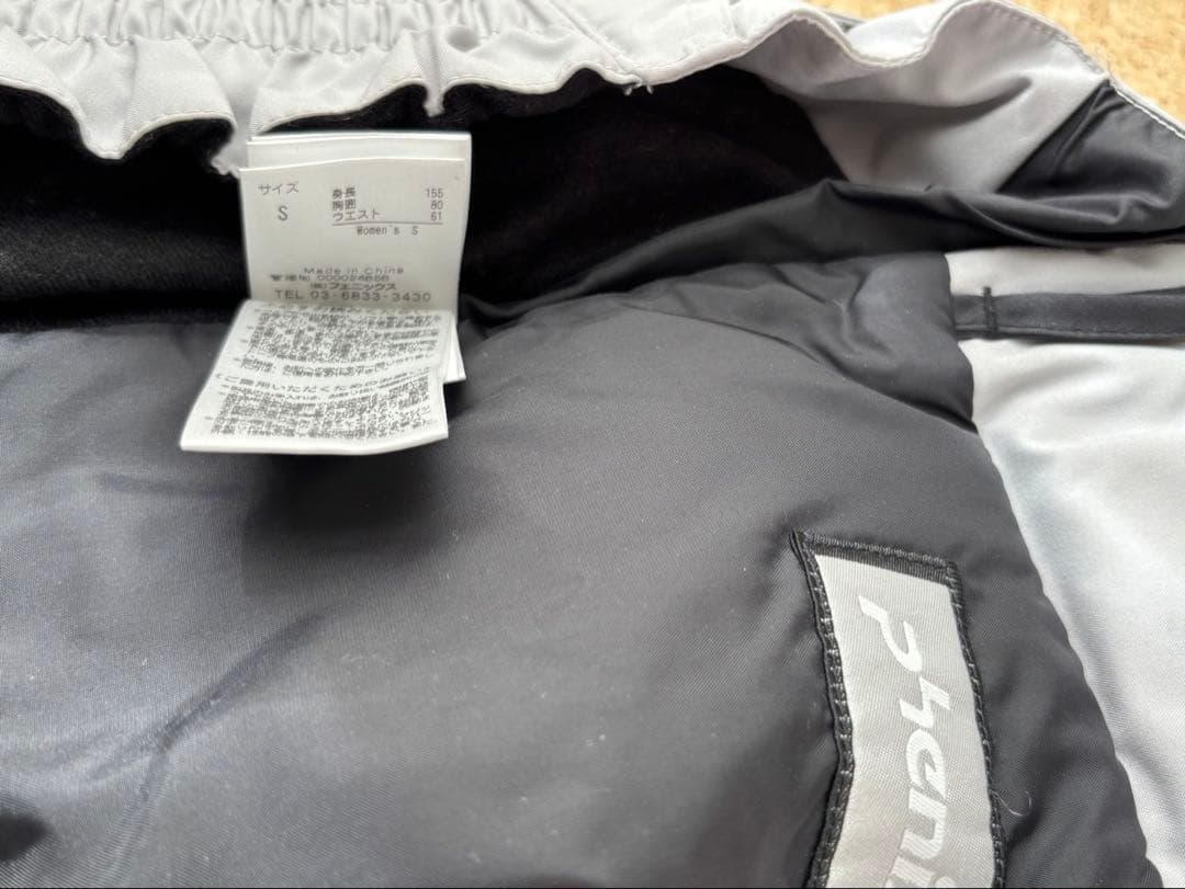 【phenix】 スキーウェア 上下セット レディース Sサイズ