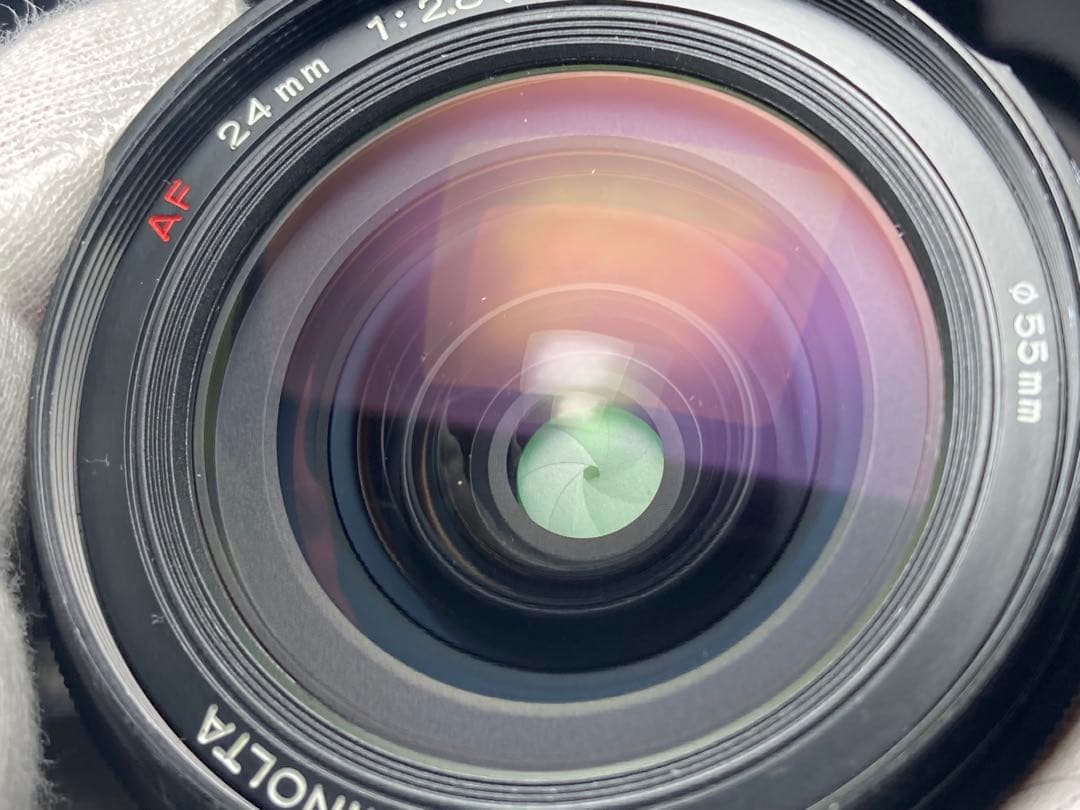 作例付き　MINOLTA AF 24mm F2.8 管mpr