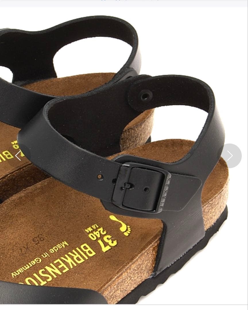 【廃盤・美品】ビルケンシュトック メッシーナ 24.5cm 黒