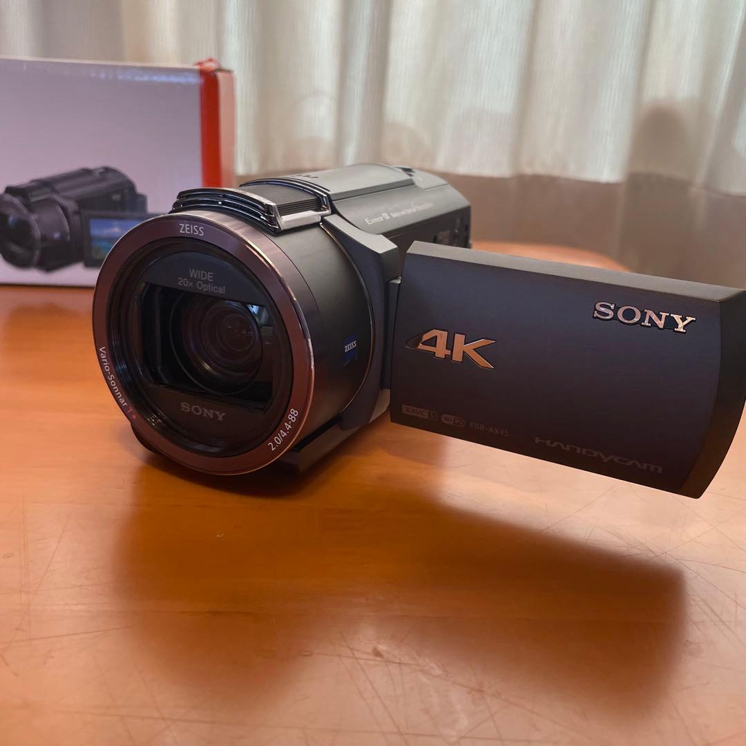 Sony 4K Handycam FDR-AX45 ソニー　ビデオカメラ