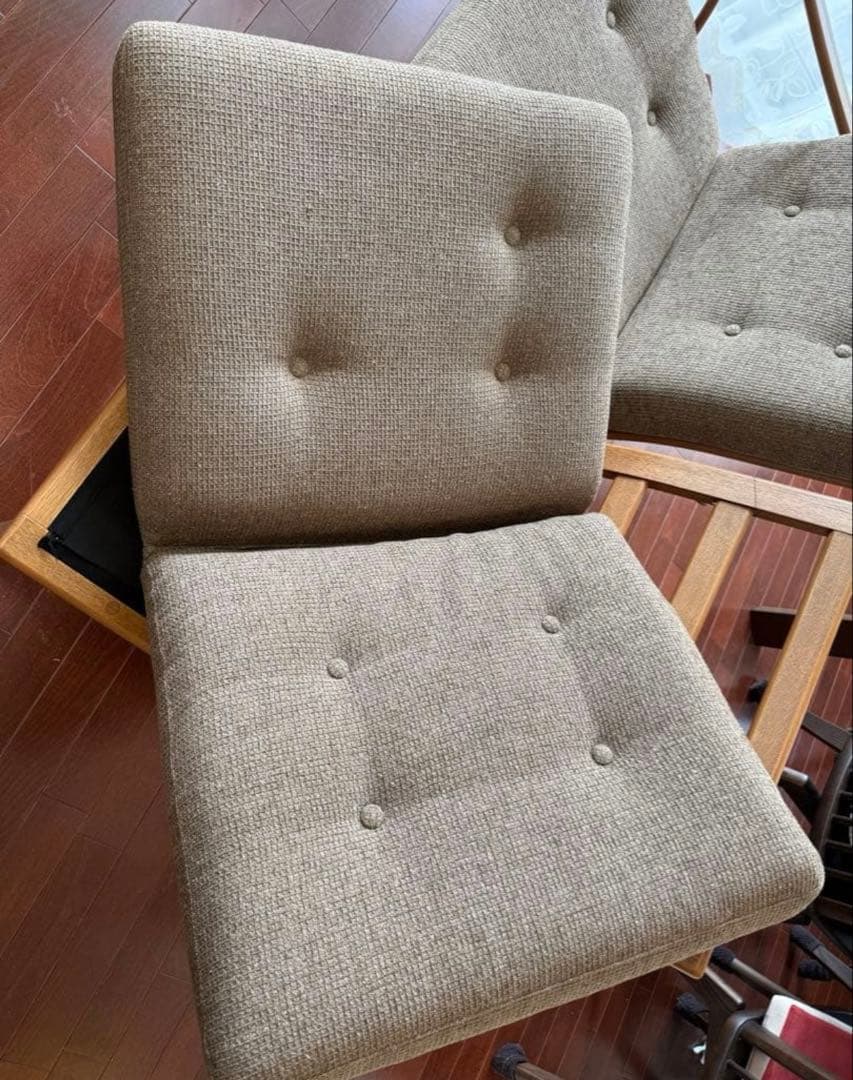 Kaera様　冨士ファニチア　セパレート　３人掛けソファ 1/3