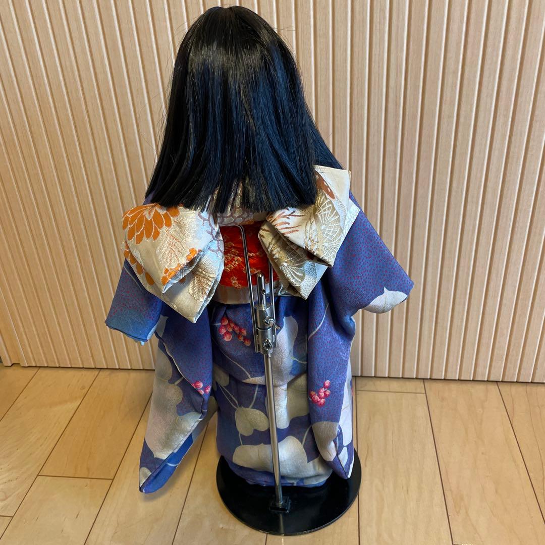 【美品】伝統工芸 市松人形 女の子 日本人形 おかっぱ 雛祭り