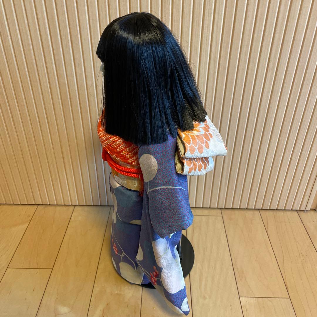 【美品】伝統工芸 市松人形 女の子 日本人形 おかっぱ 雛祭り