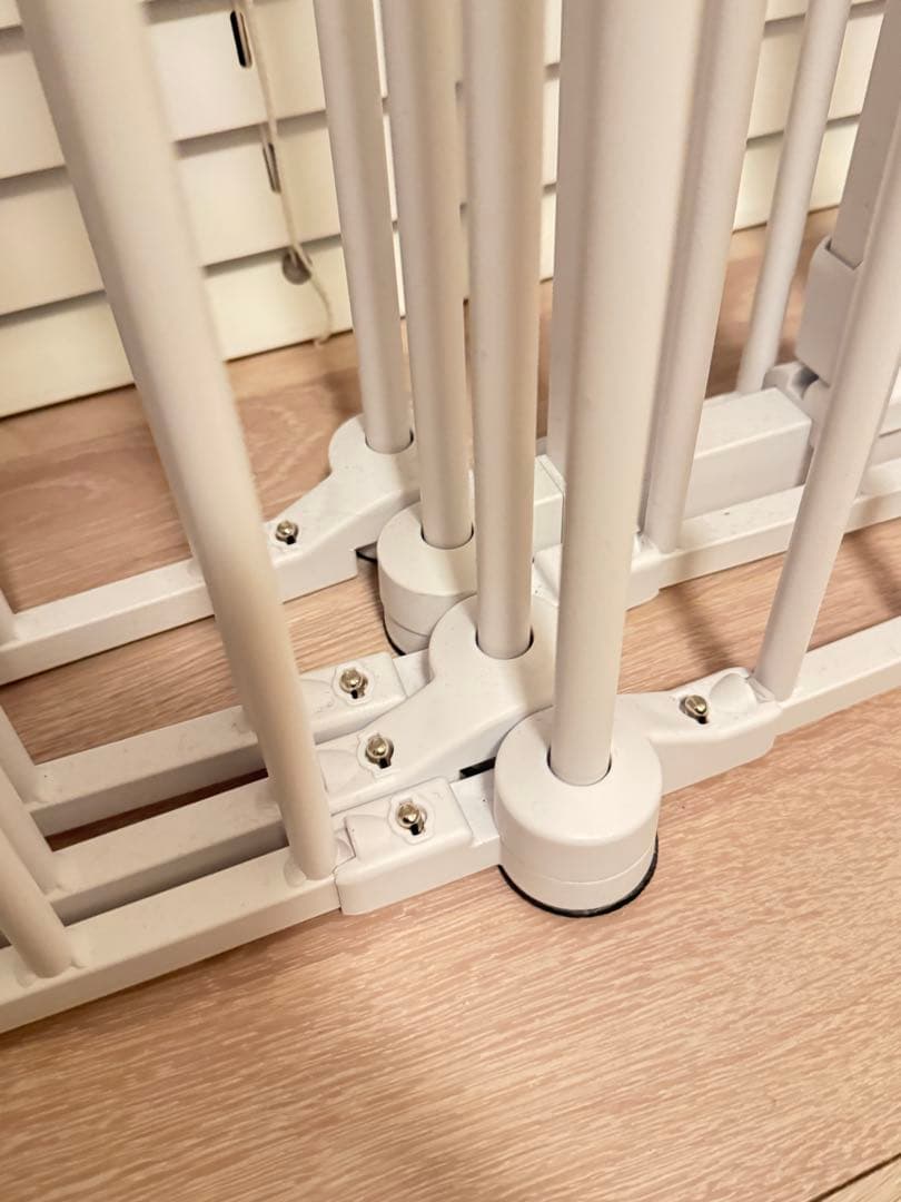 犬 ケージ サークル ゲージ ペット フェンス 8枚セット 折り畳み ホワイト