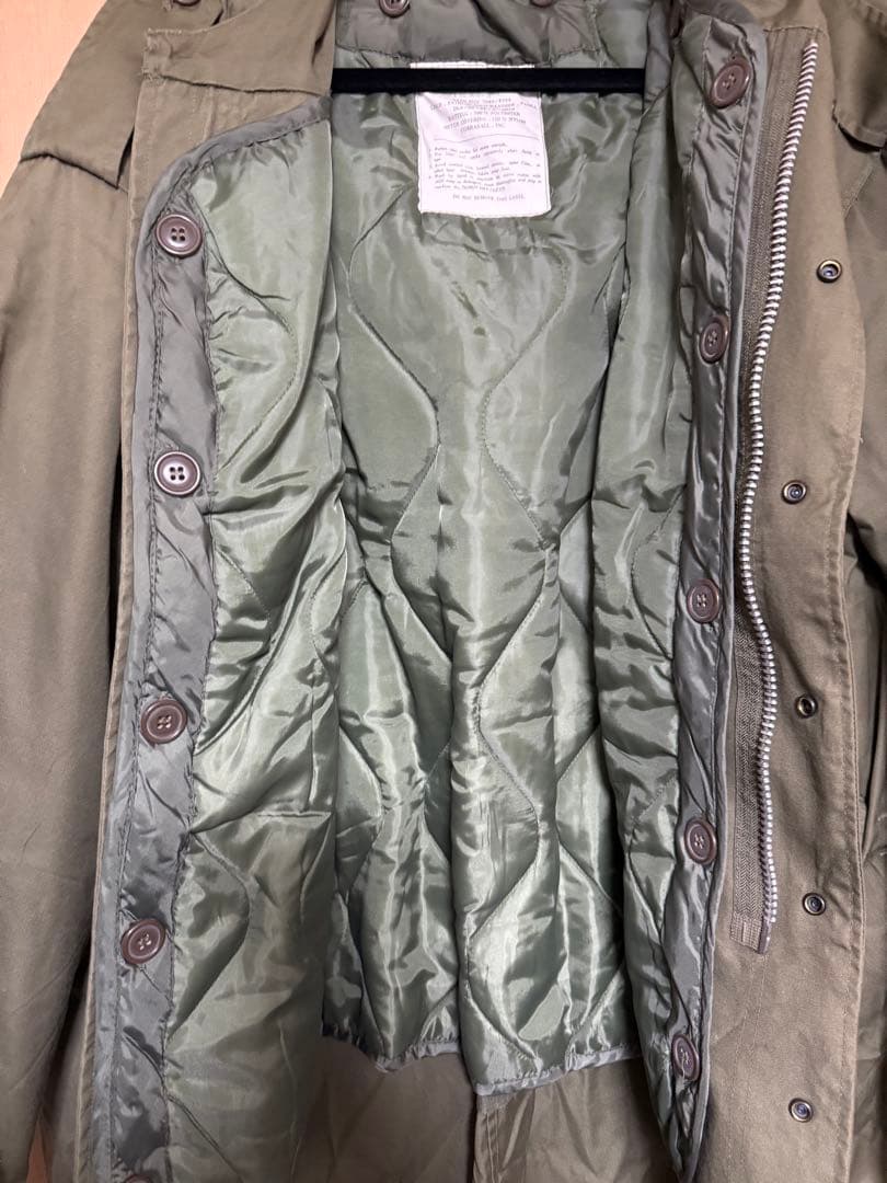 美品！M51 COBRABALL社オリーブグリーン モッズコートSMALL