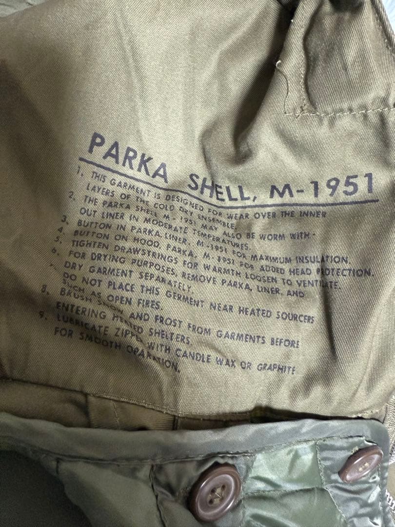 美品！M51 COBRABALL社オリーブグリーン モッズコートSMALL