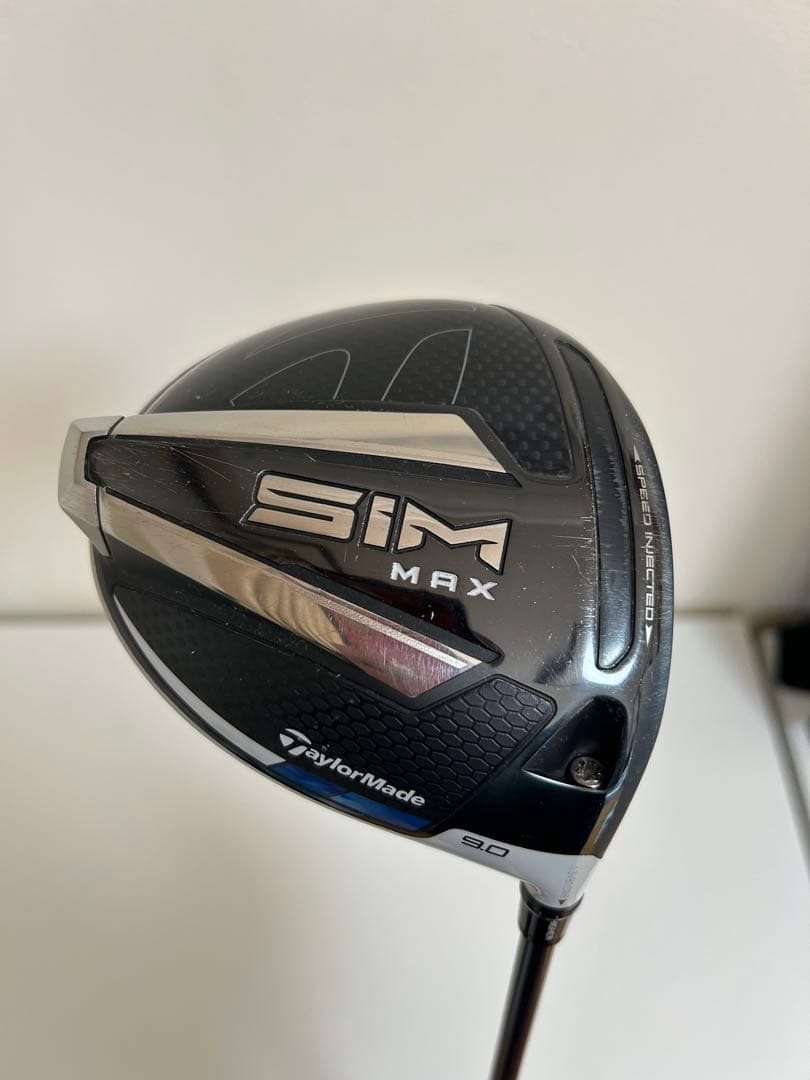 TaylorMade SIM MAX ドライバー 9.0度＋短尺用シャフト