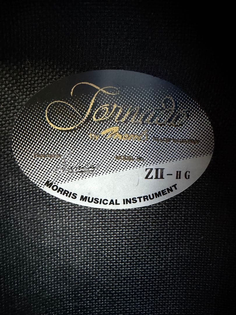 モーリス　トルネード Zll-HG オベーションハードケース付き