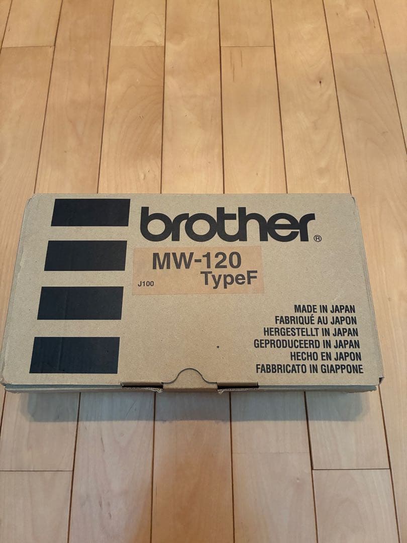 美品です！ブラザー　モバイルプリンター　MW-120 type F