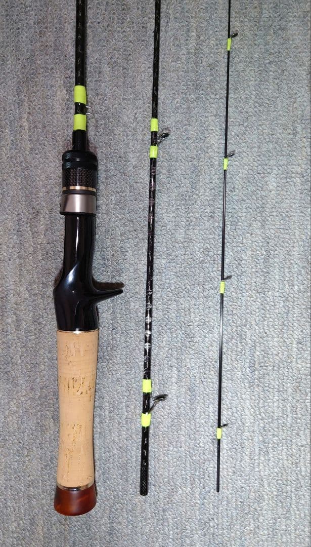 3ピース ベイトロッド マルチピース 管釣り　ベイトフィネス