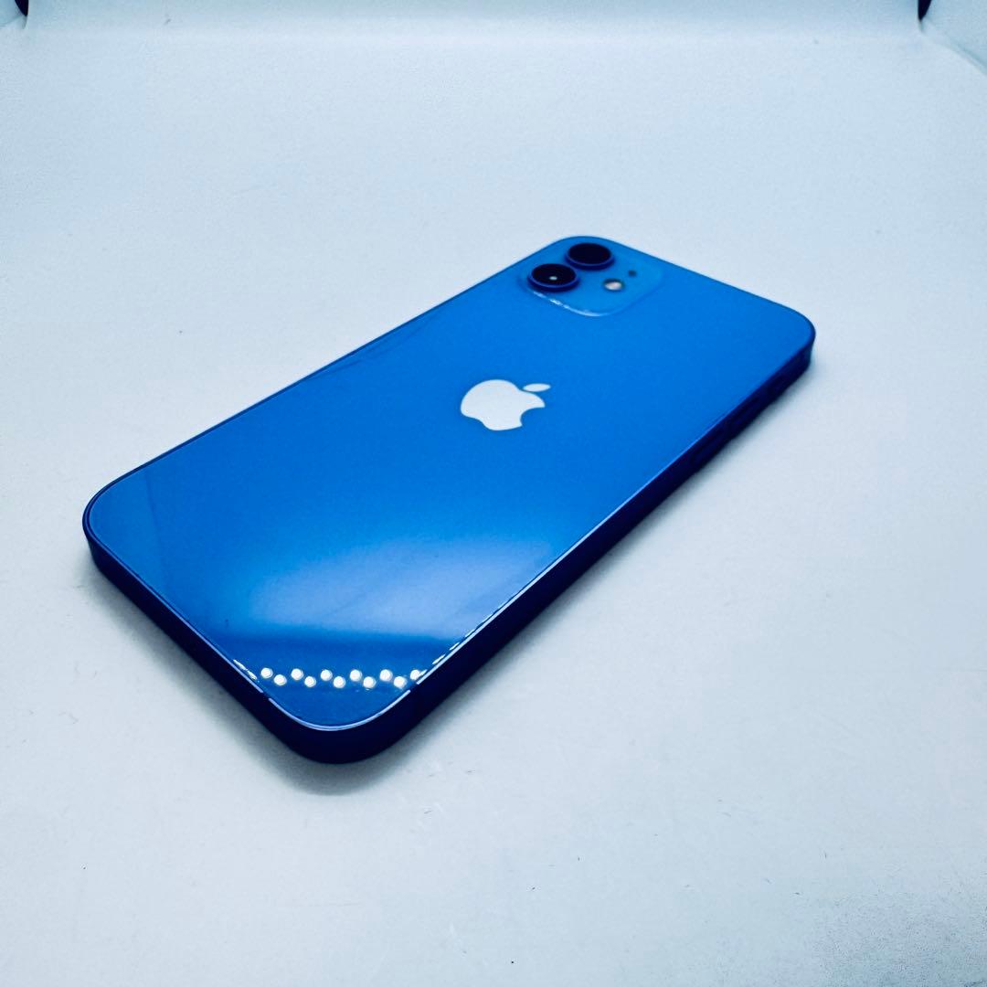 【バッテリー交換済】 iPhone 12 64GB 本体 背面割れ特価！