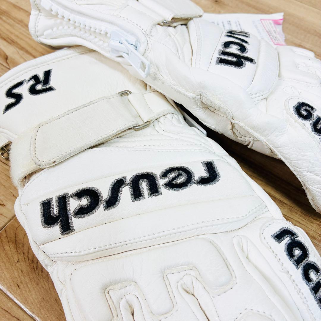 reusch ロイシュ　RS ホワイトスキーグローブ 7½