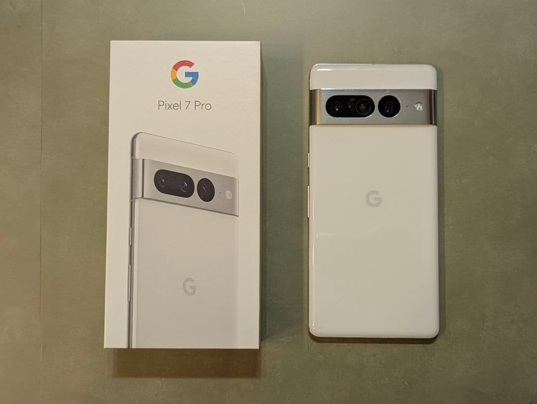 週末値下げ訳あり Pixel 7 Pro simフリー 256GB オマケ多数