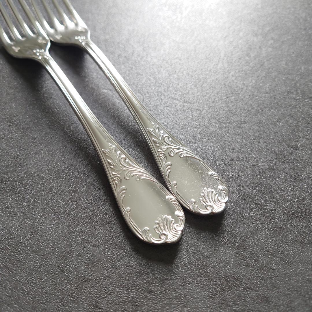 クリストフル マルリー デザートフォーク 2点