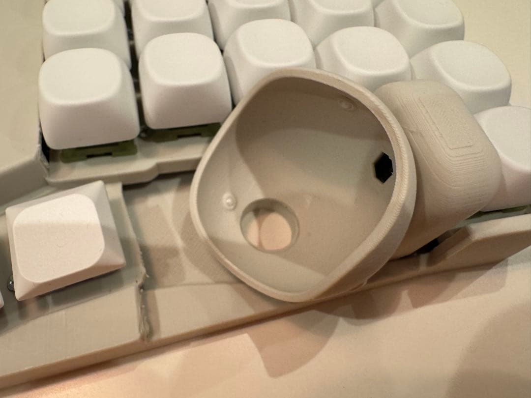 M*☆様 【新品】keyball39 マットボーンホワイト　完成品