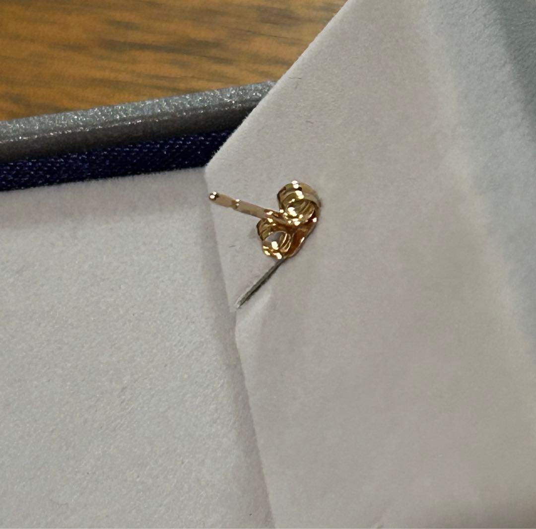 STAR JEWELRY K10 ピアス DIAMOND SKINNY