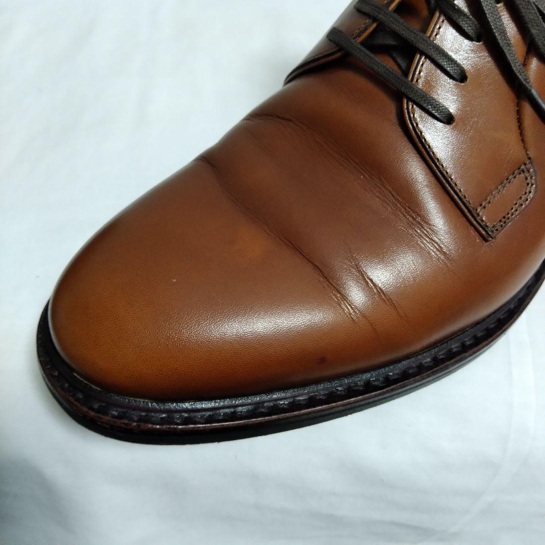 Jalan Sriwijaya 98651 プレーントゥ シューズ 茶　革靴