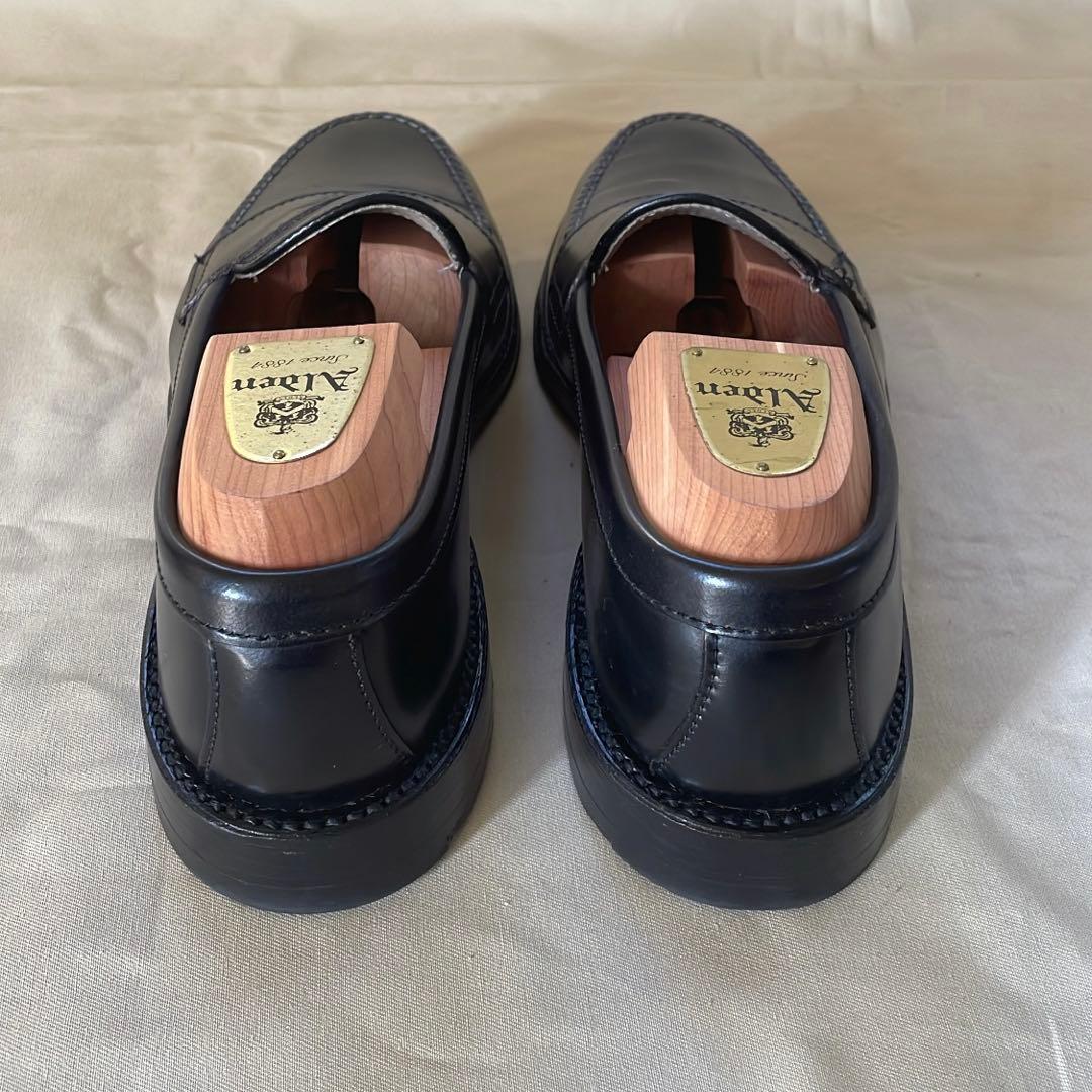【極美品】オールデン ALDEN 987 ブラック コードバン ペニーローファー