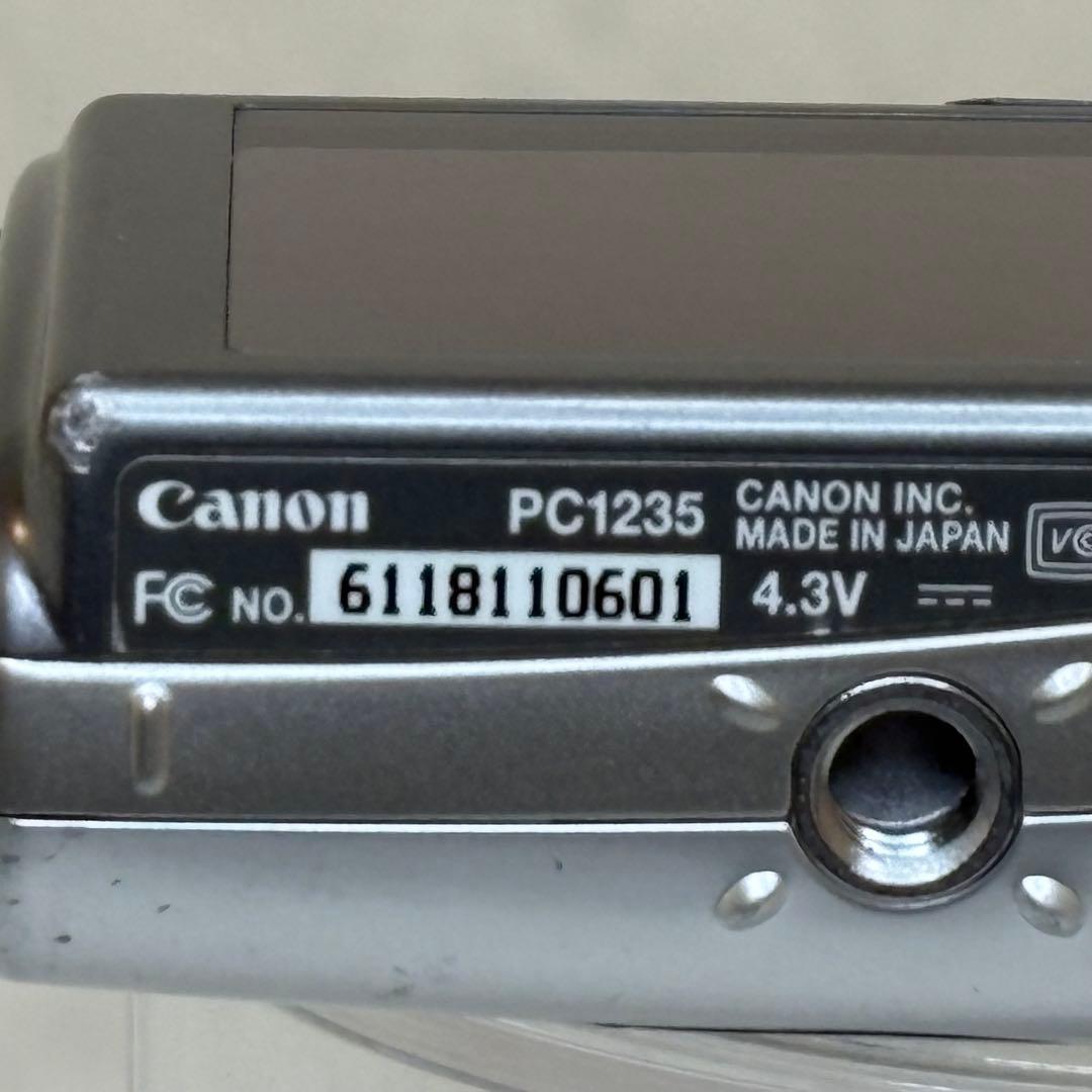 Canon IXY 810IS PC1235 充電器　箱 コンデジ　動作品