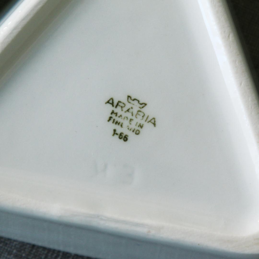 ARABIA Vintage KLTA キルタ　トライアングルプレート