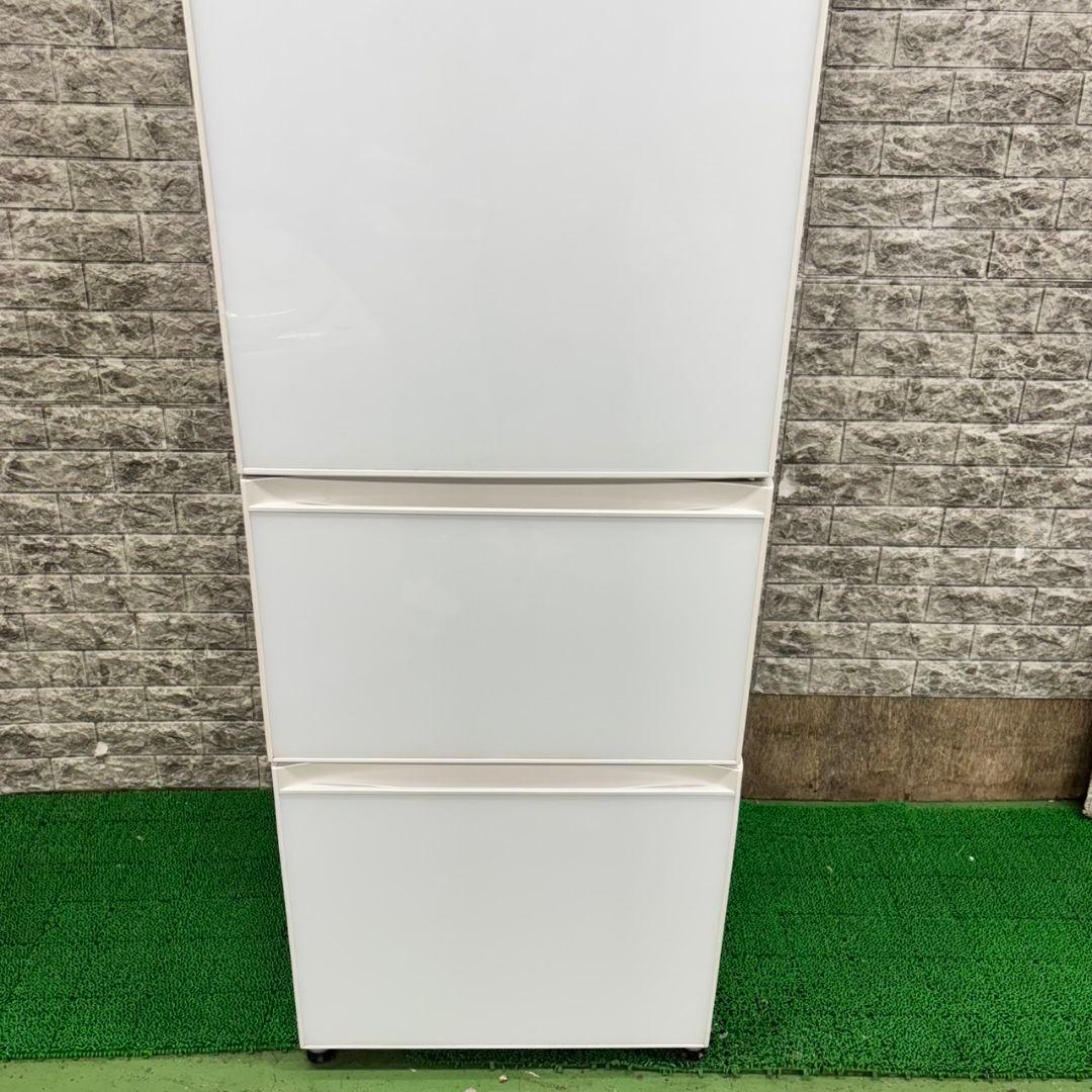582TOSHIBA　大型冷蔵庫　375L　小型　家庭用　ガラスパネル　自動製氷