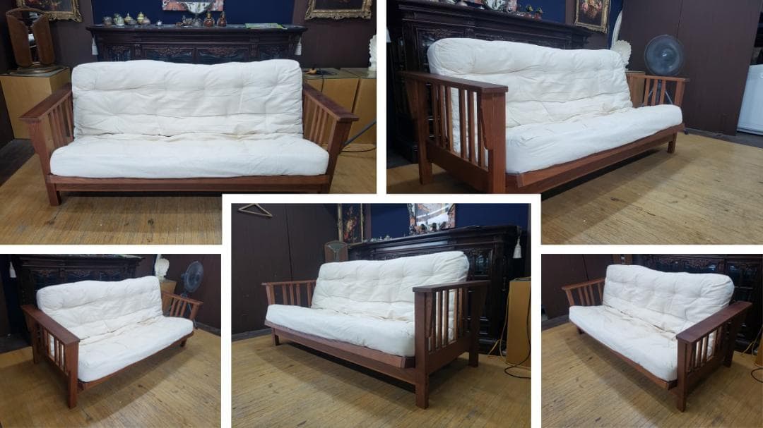 H15 希少　 Mission FUTON ＆ L.L.Bean ソファベッド