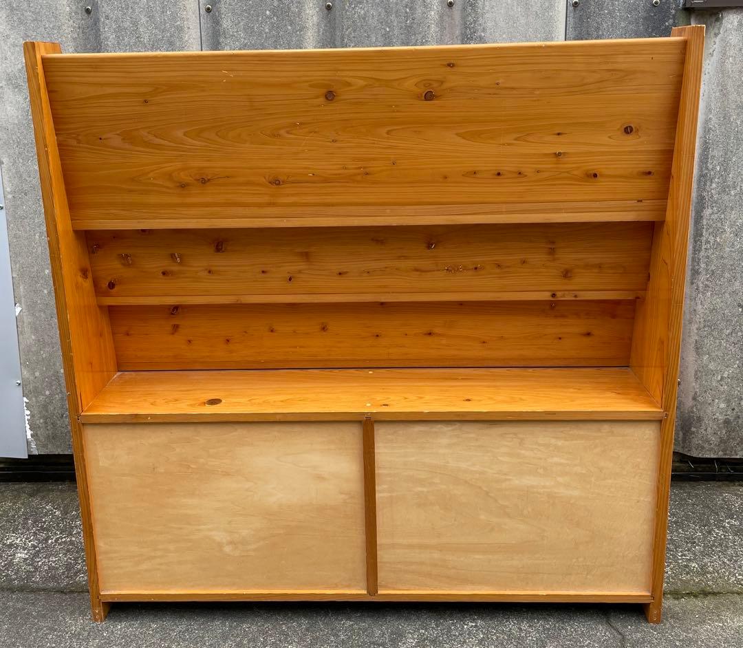 稀少/無垢材/大型/絵本棚/本棚/収納棚/幼稚園/学校/店舗什器