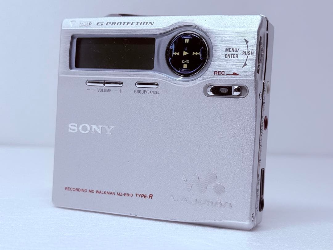 SONY MZ-R910 TYPE-R 動作確認済 ポータブルMDプレーヤー