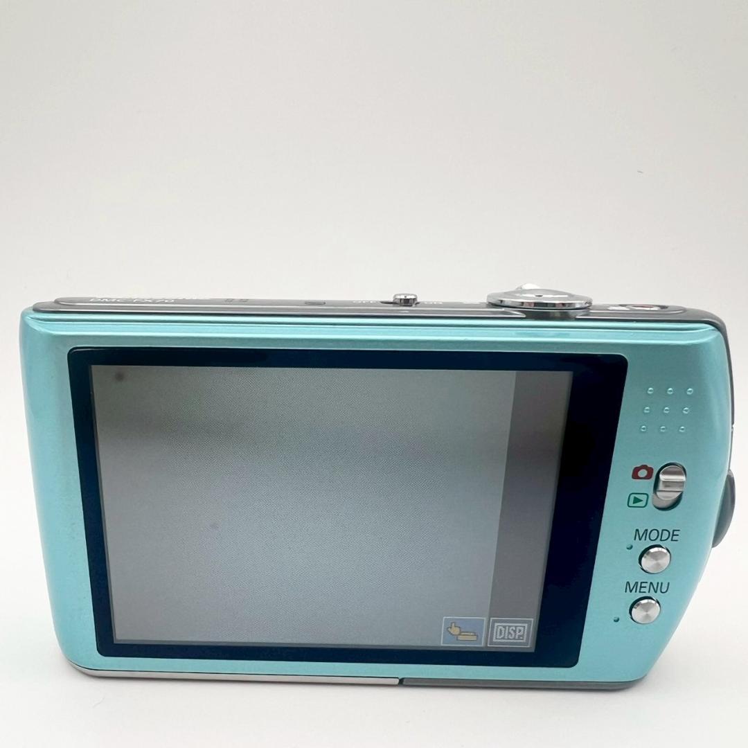 【完動品】Panasonic LUMIX DMC-FX70 コンデジ ブルー
