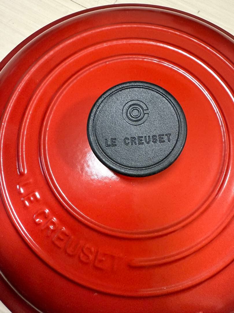 LE CREUSET 鋳鉄鍋 26cm レッド